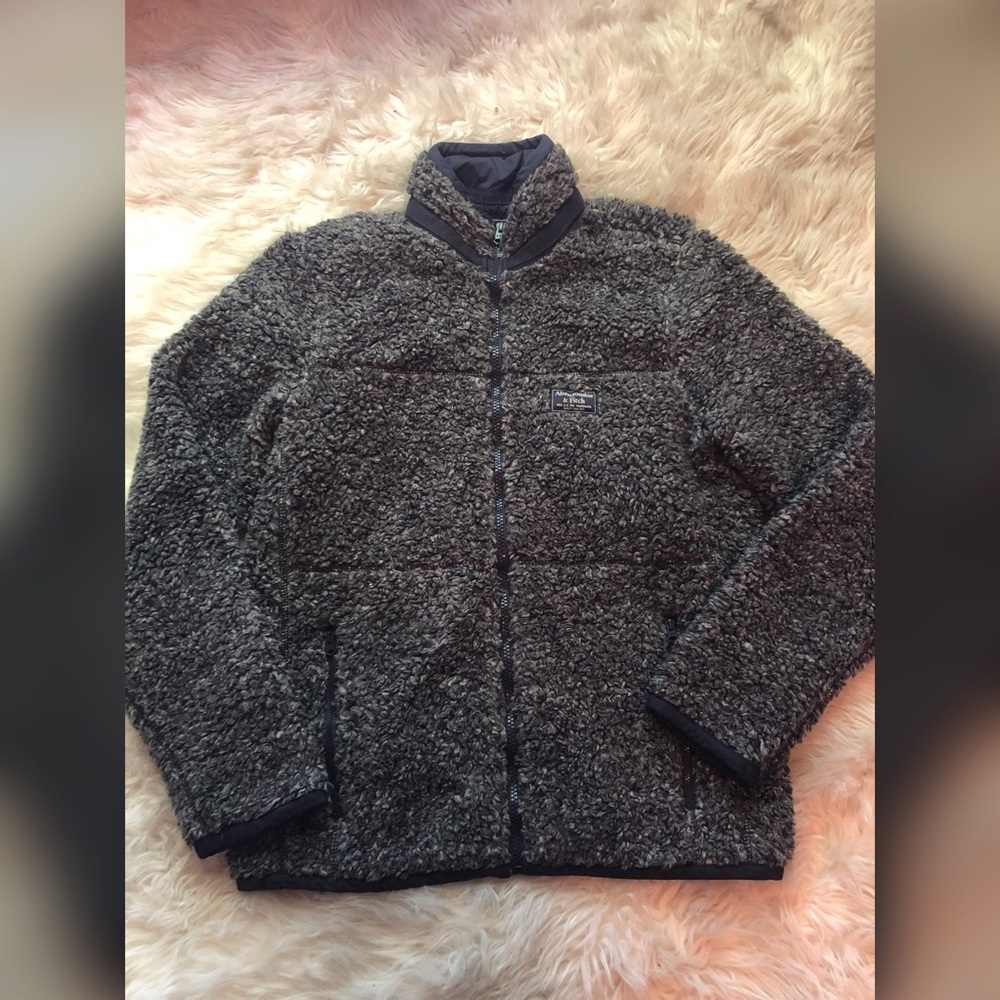 Men’s Abercrombie & Fitch Puffer Fleece Jacket